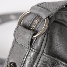 将图片加载到图库查看器，BALENCIAGA バレンシアガ ル・カゴール ショルダーバッグ グレー レザー 719065 シルバー金具 美品 中古 4a005476