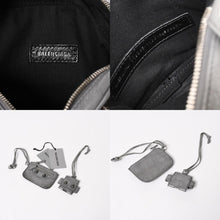 将图片加载到图库查看器，BALENCIAGA バレンシアガ ル・カゴール ショルダーバッグ グレー レザー 719065 シルバー金具 美品 中古 4a005476