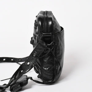 Like new BALENCIAGA Le Cagole Shoulder Bag Black Black 719065 Current Used 4a005682