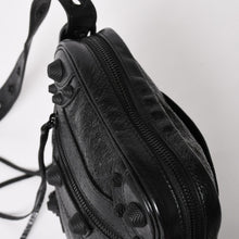 画像をギャラリービューアに読み込む, 新品同様 BALENCIAGA バレンシアガ ル カゴール ショルダーバッグ ブラック ブラック 719065 現行 中古 4a005682