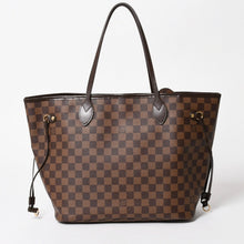 将图片加载到图库查看器，極美品 LOUIS VUITTON ルイヴィトン ネヴァーフル MM トートバッグ N40599 ダミエ エベヌ キャンバス レザー 中古 4a005644