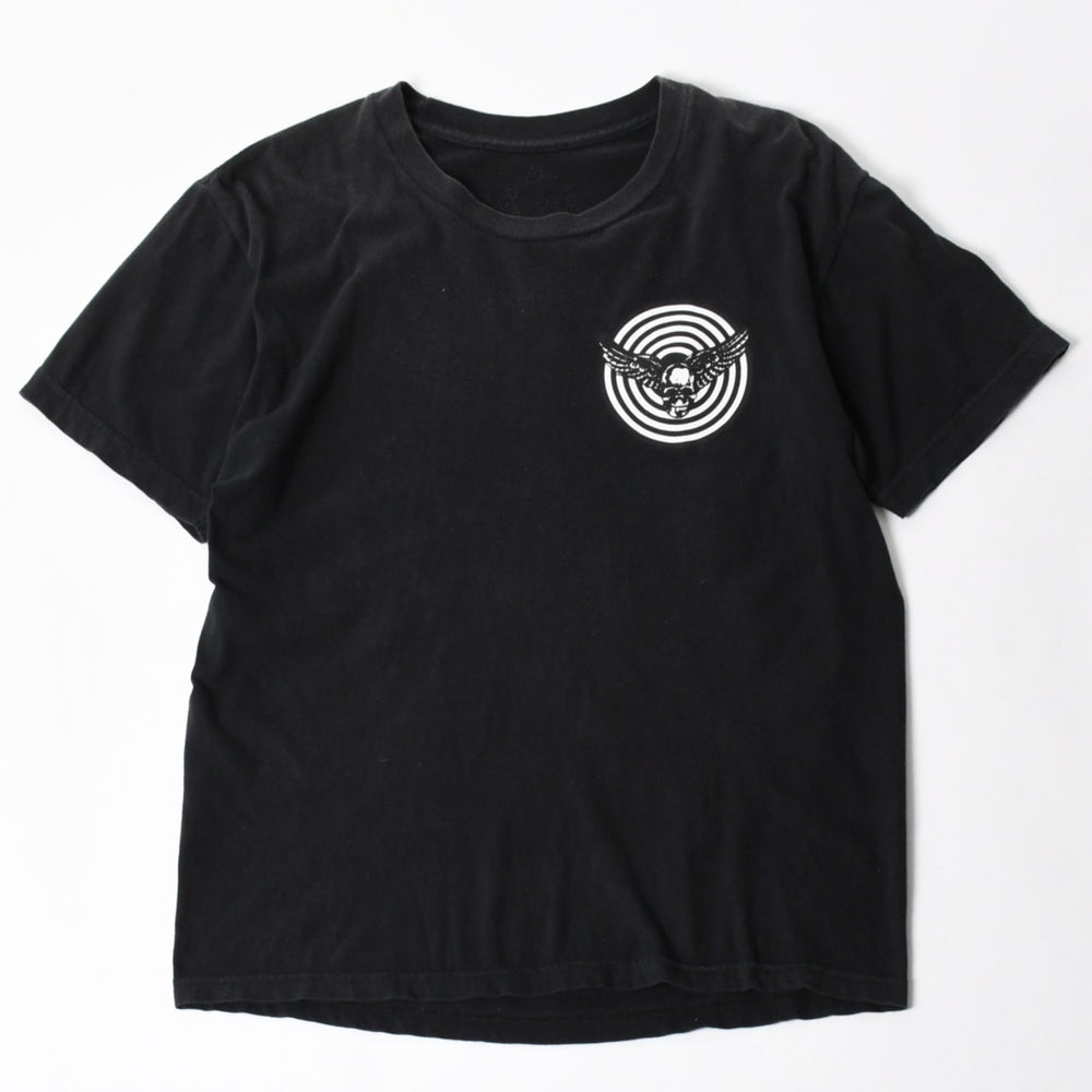 CHROME HEARTS × FOTI MAHALIA Short sleeve T-shirt Size M Chevron Black Good Condition Used 4a005690