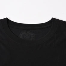 Load image into Gallery viewer, CHROME HEARTS クロムハーツ 大阪限定 ロゴ ポケットTシャツ 半袖 97729 コットン ブラック サイズL 美品 中古 4a005549