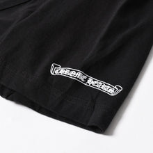 Load image into Gallery viewer, CHROME HEARTS クロムハーツ 大阪限定 ロゴ ポケットTシャツ 半袖 97729 コットン ブラック サイズL 美品 中古 4a005549