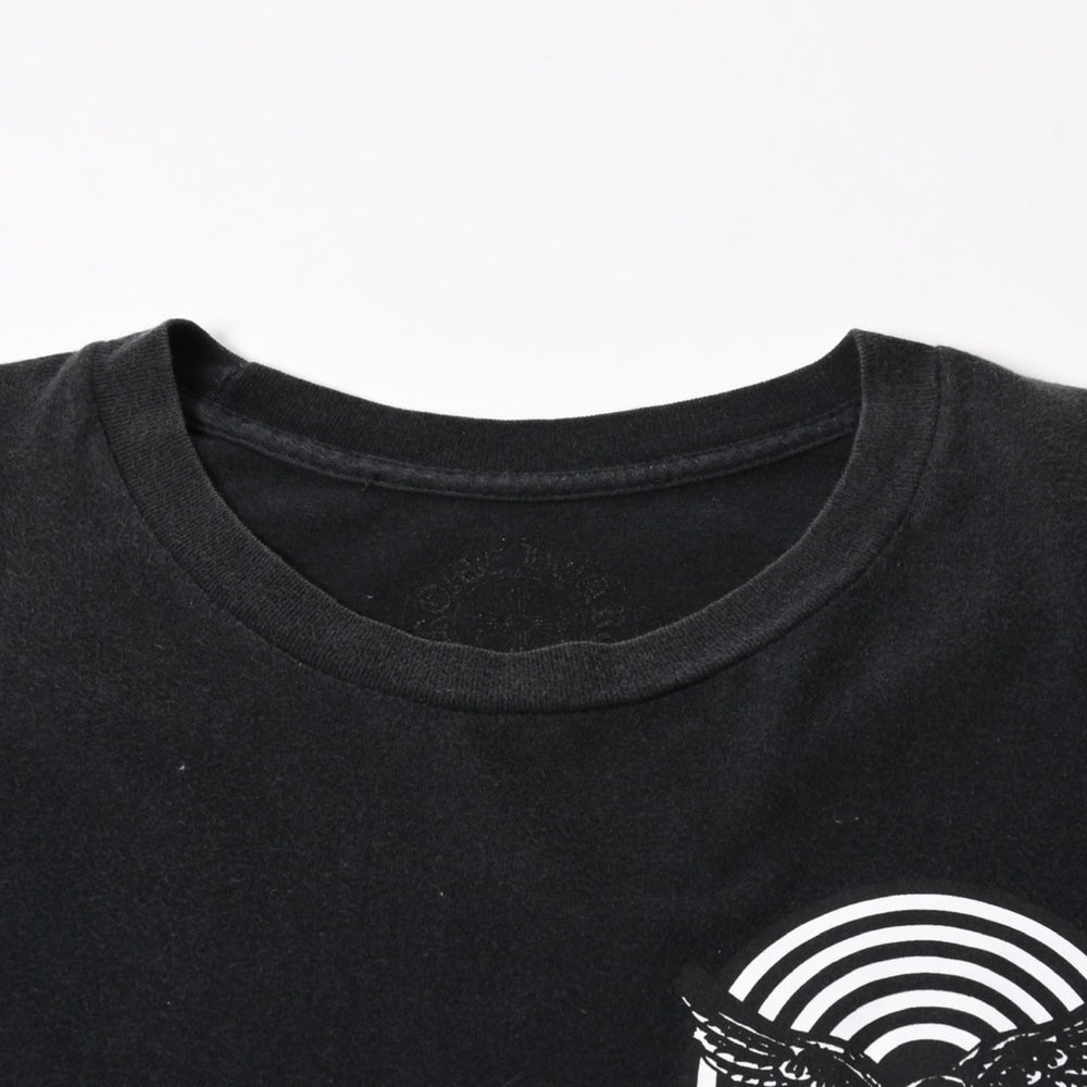 CHROME HEARTS クロムハーツ × FOTI フォティ MAHALIA マハリア 半袖Tシャツ サイズM シェブロン ブラック 美品 中古 4a005690
