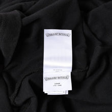 Load image into Gallery viewer, CHROME HEARTS クロムハーツ 大阪限定 ロゴ ポケットTシャツ 半袖 97729 コットン ブラック サイズL 美品 中古 4a005549