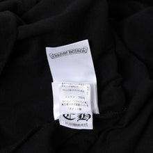 Load image into Gallery viewer, CHROME HEARTS クロムハーツ 大阪限定 ロゴ ポケットTシャツ 半袖 97729 コットン ブラック サイズL 美品 中古 4a005549