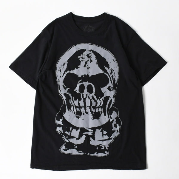 新品同様 CHROME HEARTS クロムハーツ × FOTTI フォティ DELPHINO デルフィーノ 半袖Tシャツ サイズL ブラック 中古 4a005693