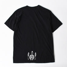 画像をギャラリービューアに読み込む, 新品同様 CHROME HEARTS クロムハーツ × FOTTI フォティ DELPHINO デルフィーノ 半袖Tシャツ サイズL ブラック 中古 4a005693