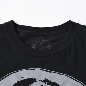 新品同様 CHROME HEARTS クロムハーツ × FOTTI フォティ DELPHINO デルフィーノ 半袖Tシャツ サイズL ブラック 中古 4a005693