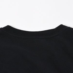 新品同様 CHROME HEARTS クロムハーツ × FOTTI フォティ DELPHINO デルフィーノ 半袖Tシャツ サイズL ブラック 中古 4a005693