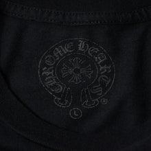 画像をギャラリービューアに読み込む, 新品同様 CHROME HEARTS クロムハーツ × FOTTI フォティ DELPHINO デルフィーノ 半袖Tシャツ サイズL ブラック 中古 4a005693