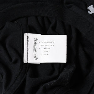 新品同様 CHROME HEARTS クロムハーツ × FOTTI フォティ DELPHINO デルフィーノ 半袖Tシャツ サイズL ブラック 中古 4a005693