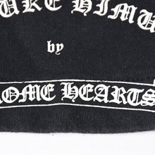 将图片加载到图库查看器，CHROME HEARTS クロムハーツ オールド 氷室京介 スウェットパンツ ブラック ホワイト サイズM 美品 中古 4a005615