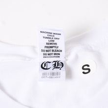 画像をギャラリービューアに読み込む, 新品未使用 CHROME HEARTS クロムハーツ × FOTTI フォティ CLITZEN クリッツェン 半袖Tシャツ サイズS ホワイト 中古 4a005694