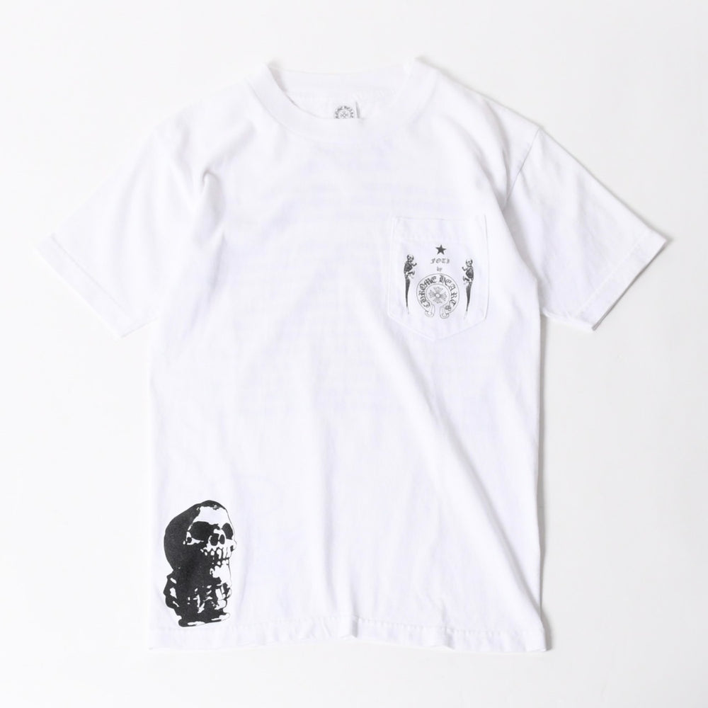 CHROME HEARTS × FOTTI Short sleeve T-shirt Size S Multi-print White Black Good condition Used 4a005696