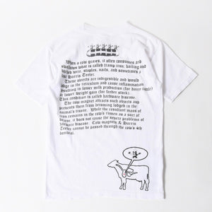 CHROME HEARTS クロムハーツ × FOTTI フォティ 半袖Tシャツ サイズS マルチプリント ホワイト ブラック 美品 中古 4a005696