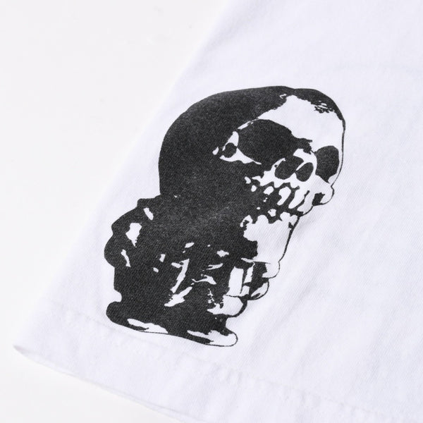 CHROME HEARTS クロムハーツ × FOTTI フォティ 半袖Tシャツ サイズS マルチプリント ホワイト ブラック 美品 中古 4a005696