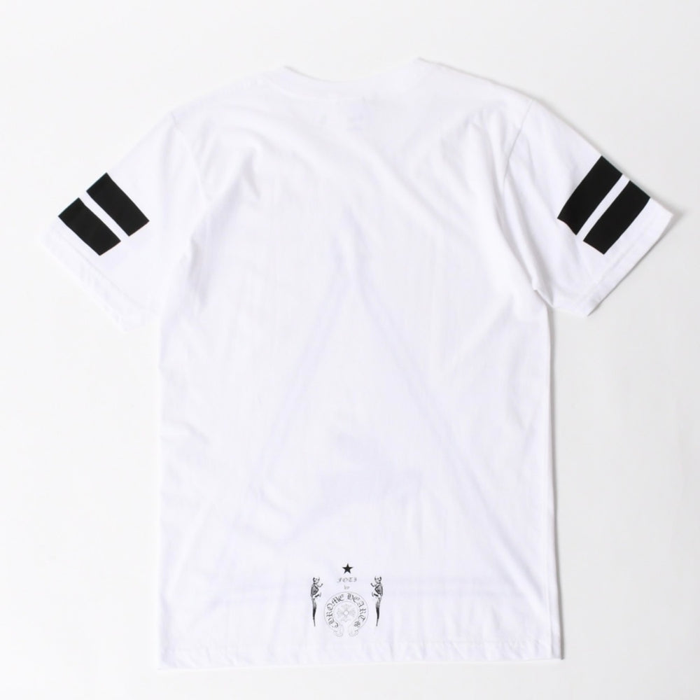 New and unused CHROME HEARTS × FOTTI CLITZEN Short sleeve T-shirt Size S White Used 4a005694