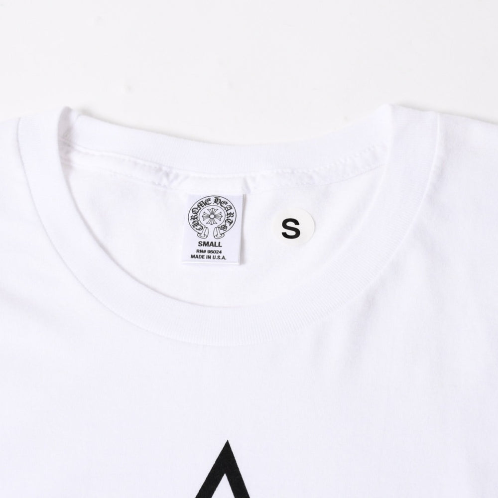 新品未使用 CHROME HEARTS クロムハーツ × FOTTI フォティ CLITZEN クリッツェン 半袖Tシャツ サイズS ホワイト 中古 4a005694