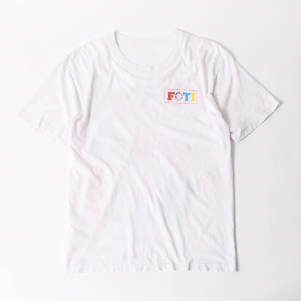 CHROME HEARTS × FOTTI Short sleeve T-shirt Size L Character White Multicolor Good Condition Used 4a005698