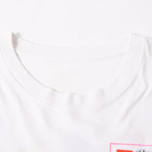 CHROME HEARTS クロムハーツ × FOTTI フォティ 半袖Tシャツ サイズL キャラクター ホワイト マルチカラー 美品 中古 4a005698