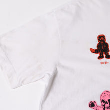 画像をギャラリービューアに読み込む, CHROME HEARTS クロムハーツ × FOTTI フォティ 半袖Tシャツ サイズL キャラクター ホワイト マルチカラー 美品 中古 4a005698