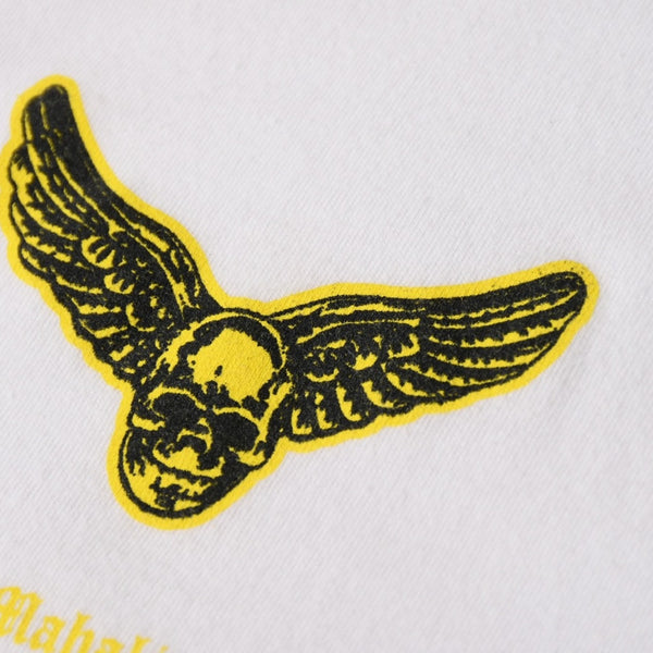 CHROME HEARTS クロムハーツ × FOTTI フォティ 半袖Tシャツ サイズL キャラクター ホワイト マルチカラー 美品 中古 4a005698
