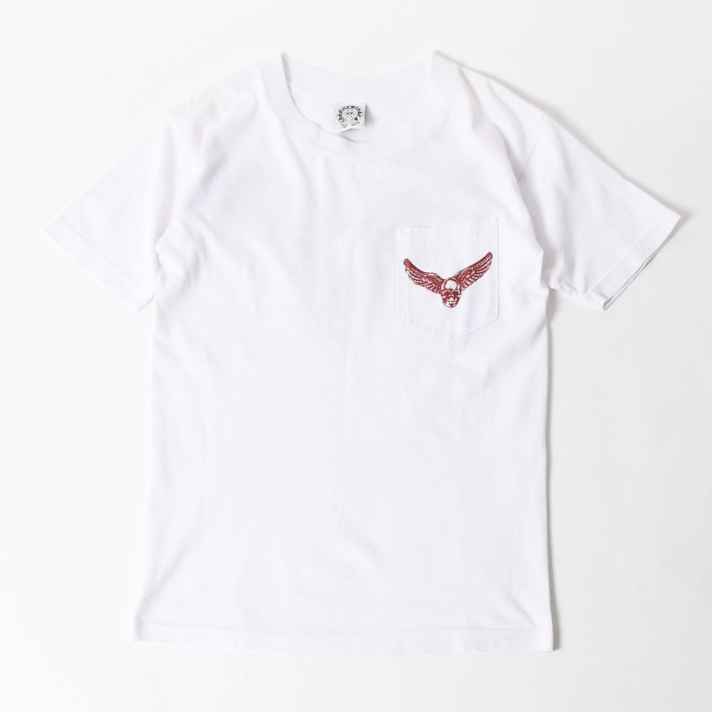 CHROME HEARTS × FOTTI MAHALIA Short sleeve T-shirt Size S Old White Good Condition Used 4a005691