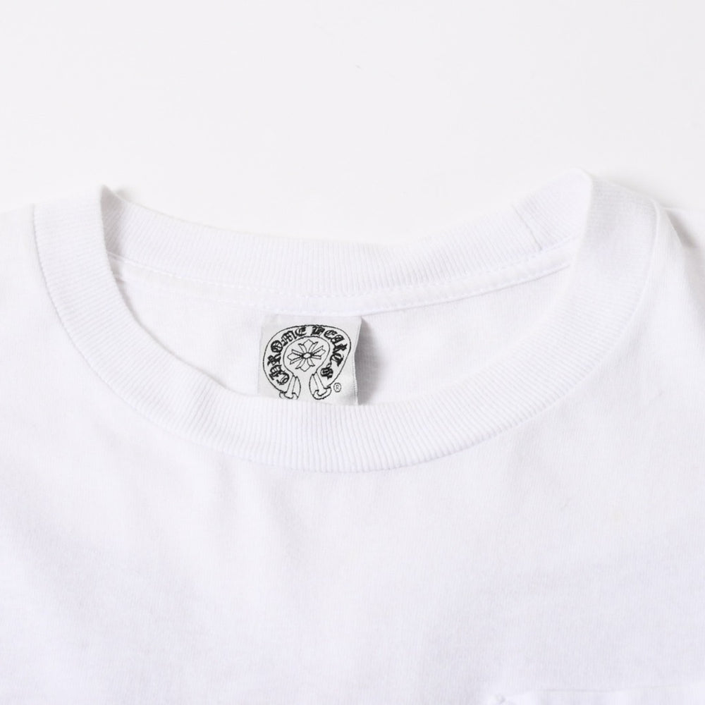 CHROME HEARTS クロムハーツ × FOTTI フォティ MAHALIA マハリア 半袖Tシャツ サイズS オールド ホワイト 美品 中古 4a005691
