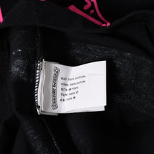 将图片加载到图库查看器，新品同様 CHROME HEARTS クロムハーツ × FOTI フォティ JARVIS ジャービス 半袖Tシャツ サイズS ブラック ピンク ブルー 中古 4a005699