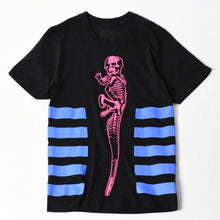 将图片加载到图库查看器，新品同様 CHROME HEARTS クロムハーツ × FOTI フォティ JARVIS ジャービス 半袖Tシャツ サイズS ブラック ピンク ブルー 中古 4a005699