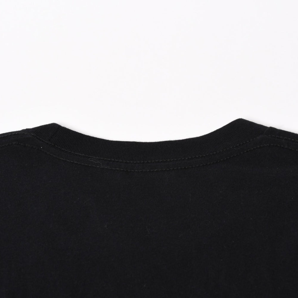 新品同様 CHROME HEARTS クロムハーツ × FOTI フォティ JARVIS ジャービス 半袖Tシャツ サイズS ブラック ピンク ブルー 中古 4a005699