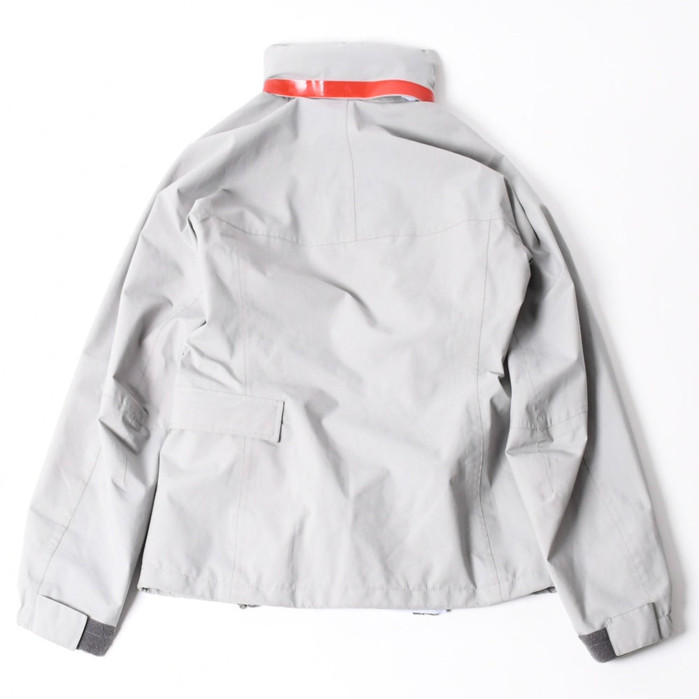 極美品 PRADA SPORTS プラダスポーツ GORE-TEX ゴアテックス ギミックジャケット ジャケット ナイロンジャケット サイズ42 グレー 中古 4a006462