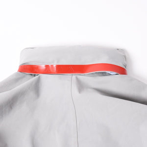 極美品 PRADA SPORTS プラダスポーツ GORE-TEX ゴアテックス ギミックジャケット ジャケット ナイロンジャケット サイズ42 グレー 中古 4a006462