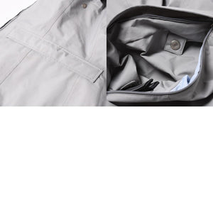 極美品 PRADA SPORTS プラダスポーツ GORE-TEX ゴアテックス ギミックジャケット ジャケット ナイロンジャケット サイズ42 グレー 中古 4a006462
