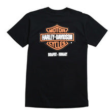 将图片加载到图库查看器中。 HARLEY DAVIDSON ハーレーダヴィッドソン 90's 半袖Tシャツ サイズM ブラック コットン パフプリント 古着 美品 中古 4a005847