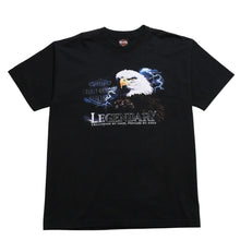 将图片加载到图库查看器中。 極美品 HARLEY DAVIDSON ハーレーダビッドソン モーターサイクル Tシャツ ブラック サイズXL U.S.A製 中古 4a005850