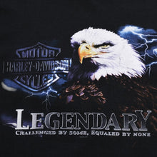 将图片加载到图库查看器中。 極美品 HARLEY DAVIDSON ハーレーダビッドソン モーターサイクル Tシャツ ブラック サイズXL U.S.A製 中古 4a005850