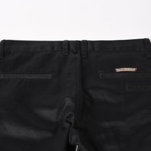 将图片加载到图库查看器中。 極美品 CHROME HEARTS クロムハーツ クロスボールボタン チノパンツ 32サイズ スクロールラベル ブラック シルバー 中古 4a005726