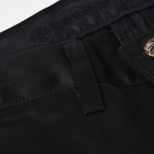将图片加载到图库查看器中。 極美品 CHROME HEARTS クロムハーツ クロスボールボタン チノパンツ 32サイズ スクロールラベル ブラック シルバー 中古 4a005726