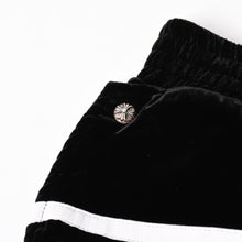 将图片加载到图库查看器中。 新品未使用 CHROME HEARTS クロムハーツ VELVET TRACKSUIT PANTS ベルベット トラックスーツパンツ サイズS クロスボール 中古 4a005731