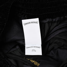 将图片加载到图库查看器中。 新品未使用 CHROME HEARTS クロムハーツ VELVET TRACKSUIT PANTS ベルベット トラックスーツパンツ サイズS クロスボール 中古 4a005731