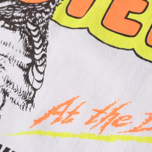 HOOTERS フーターズ VINTAGE ヴィンテージ 90's 半袖Tシャツ サイズXL ジャクソンビル ビーチ店 ホワイト 美品 中古 4a005856