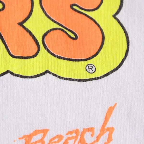HOOTERS フーターズ VINTAGE ヴィンテージ 90's 半袖Tシャツ サイズXL ジャクソンビル ビーチ店 ホワイト 美品 中古 4a005856
