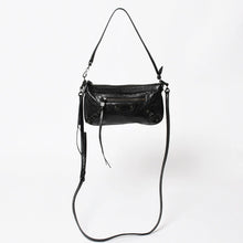 画像をギャラリービューアに読み込む, 新品同様品 BALENCIAGA バレンシアガ Le City ポーチ ストラップ アリーナ ラムスキン ブラスハードウェア 863960 ブラック ブロンズ金具 中古 4a005787