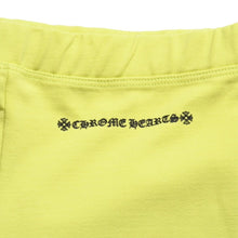 将图片加载到图库查看器中。 全新和未使用 CHROME HEARTS Matty Boy Link 机车短裤 青柠绿棉质 M 号二手 4a005725