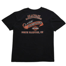 将图片加载到图库查看器中。 HARLEY DAVIDSON ハーレーダヴィッドソン 90's 半袖Tシャツ サイズM ブラック コットン パフプリント 古着 美品 中古 4a005847