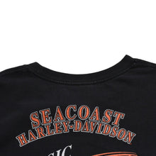 将图片加载到图库查看器中。 HARLEY DAVIDSON ハーレーダヴィッドソン 90's 半袖Tシャツ サイズM ブラック コットン パフプリント 古着 美品 中古 4a005847