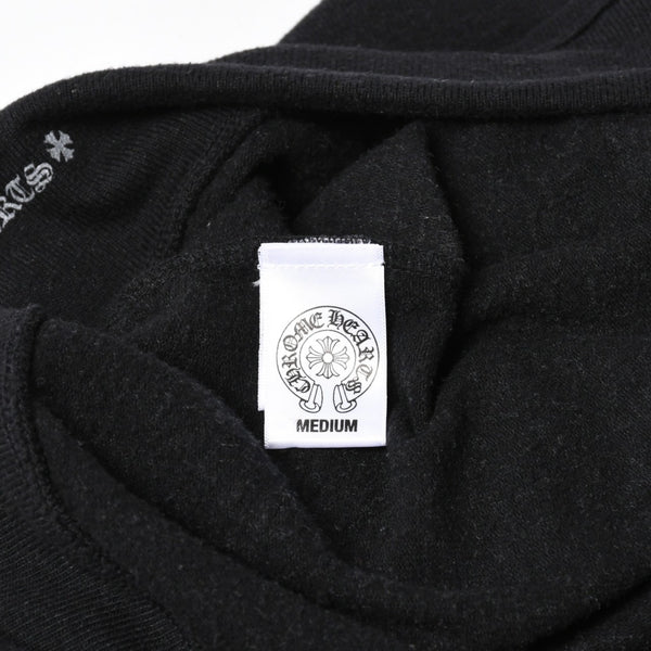 Very good condition CHROME HEARTS Sweatpants Size M Old English Logo Print Black Used 4a005727